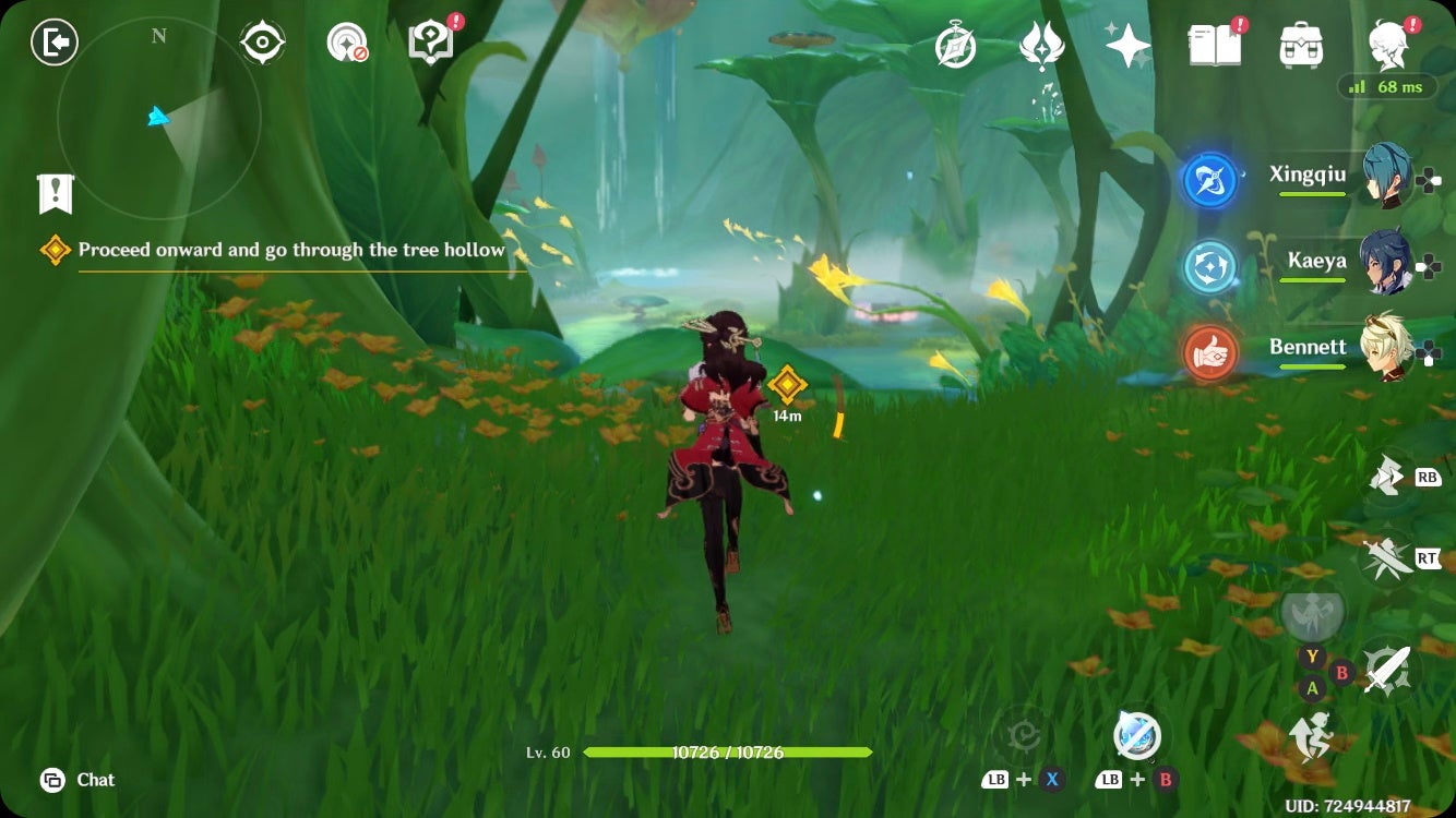 Genshin Impact Through Mists of Smoke and Forests Dark walkthrough for